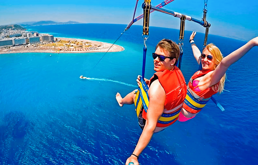 Hurghada: Soar high above the Red Sea by Parachute