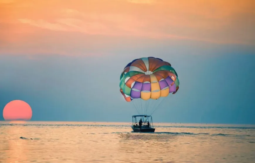 Hurghada: Soar high above the Red Sea by Parachute