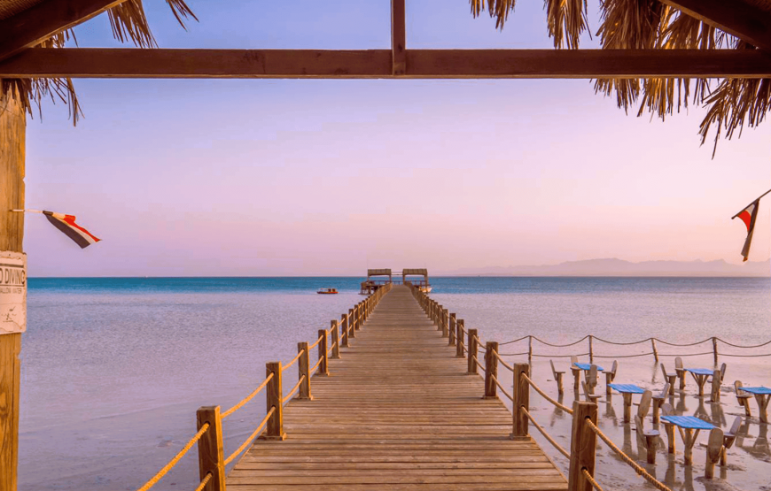 Hurghada: Full Day Boat Trip to Orange Bay Island, Snorkeling and lunch